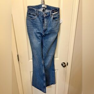 NWT Abercrombie Vintage CurveLove Flare Jeans
